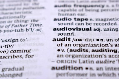 İngilizce Sözlük Sayfası - Denetim Sözcüğüyle Kapat