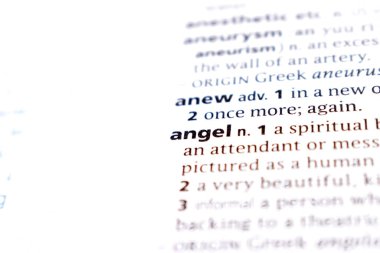 İngilizce Sözlük Sayfasını Kelimeyle Kapat - Melek