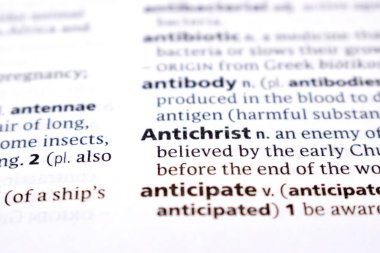 İngilizce Sözlük Sayfası - Deccal Sözüyle Kapat