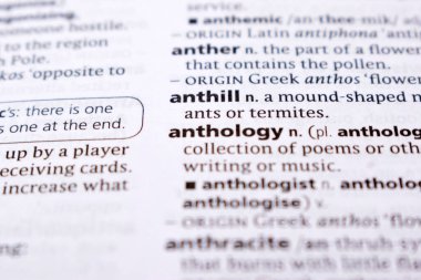 İngilizce Sözlük Sayfası - Karınca yuvası Sözcüğüyle Kapat