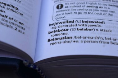 İngilizce Sözlük Sayfasını Kelimeyle Kapat - Bework