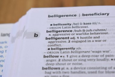 İngilizce Sözlük Sayfası - Tartışma Sözcüğüyle Kapat