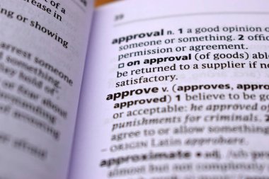 İngilizce Sözlük Sayfasını Kelimeyle Kapat - Onayla