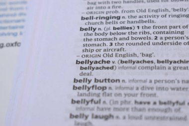 İngilizce Sözlük Sayfası Bellek Sözcüğüyle Kapat