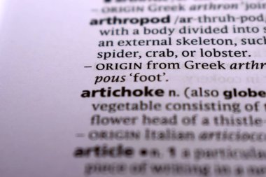 İngilizce Sözlük Sayfasını Kelimeyle Kapat - ORIGIN