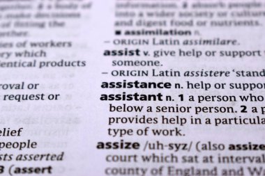 İngilizce Sözlük Sayfasını Kelimeyle Kapat - Yardımcı