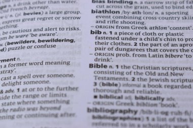 İngilizce Sözlük Sayfasını Sözcükle Kapat - önlük