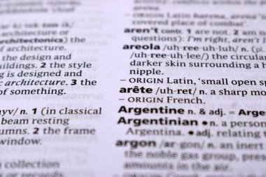 İngilizce Sözlük Sayfasını Kelimeyle Kapat - arete