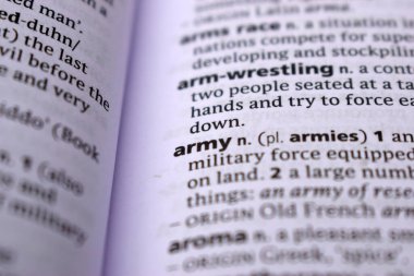 İngilizce Sözlük Sayfasını Kelimeyle Kapat - Ordu