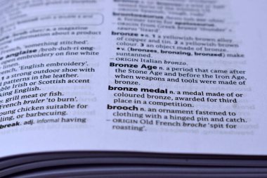 İngilizce Sözlük Sayfası Yazdır - bronz metalin Anlamı Sözcüğünü Kapat