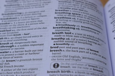 İngilizce Sözlük Sayfası Yazdırma Sözcüğünün Anlamı - Nefesli