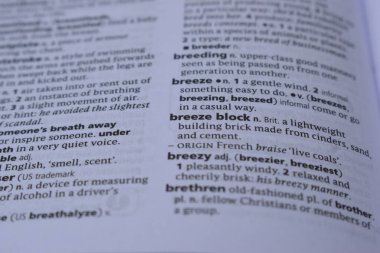 İngilizce Tanımlama Sözlüğü 'nün Kapalı Sayfa Sözlüğü - Esinti Bloğu