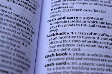 İngilizce Tanımlama Sözlüğü Kapalı Sayfa Sözlüğü - Nakit Para