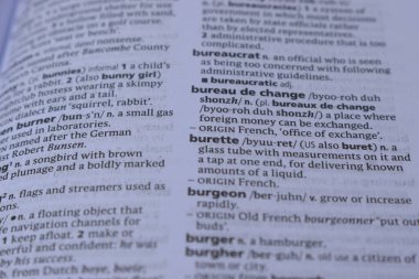 İngilizce Tanımlama Sözlüğünün Kapat Sayfa Kelimesi - burette