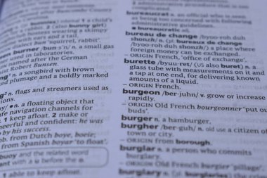 İngilizce Sözlük Sayfası Yazdır - Burgeon kelimesinin anlamı ile kapat