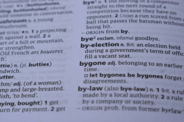 İngilizce Sözlük Sayfası Yazdır - Geçmiş Anlamı Sözcüğünü Kapat