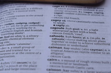 İngilizce Sözlük Sayfası İşbirliğinin Anlamı Sözcüğünü Kapat