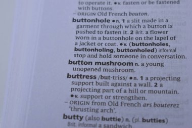 İngilizce Tanımlama Sözlüğü 'nün Kapalı Sayfa Kelimesi - düğme masajı