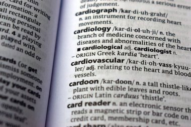 Kelime ile Sayfa Yazdırma Sözlüğünün Tanımı - Kardiyovasküler