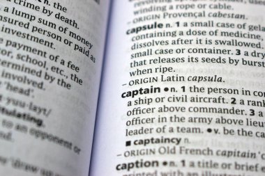 Kelime ile Sayfa Yazdırma Sözlüğünün Tanımı - Kaptan