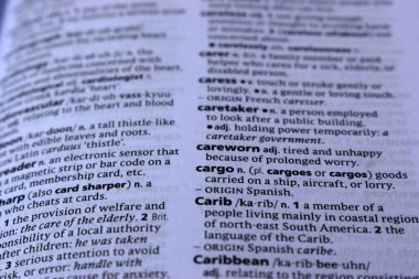 Kelime ile Sayfa Yazdırma Sözlüğünün Tanımı - Kargo