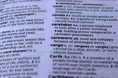 Kelime ile Sayfa Yazdırma Sözlüğünün Tanımı - özenle hazırlanmış