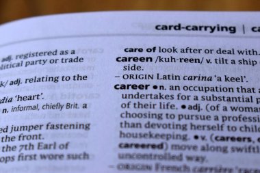 Kelime ile Sayfa Yazdırma Sözlüğünün Tanımı - Kariyer