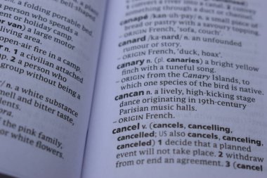 İngilizce Sözlük Sayfası Yazdır - Kankan Sözcüğünün Anlamı ile Kapat