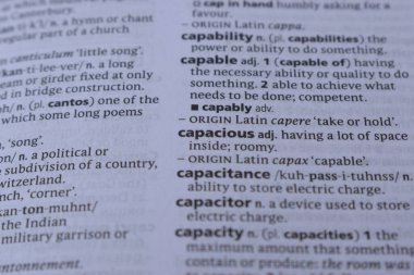 İngilizce Sözlük Sayfası Yazdırma Sözcüğüyle Kapalı - Geniş