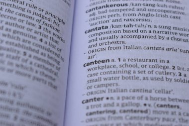 Kelime ile Sayfa Yazdırma Sözlüğünün Tanımı - kantata