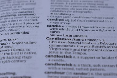 İngilizce Sözlük Sayfası 