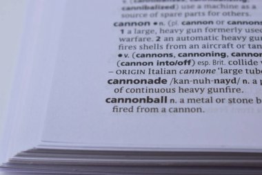 İngilizce Sözlük Sayfası Yazdırma-Topu Sözcüğüyle Kapat