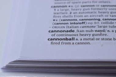 Kelime ile Sayfa Yazdırma Sözlüğünün Tanımı - Gülle