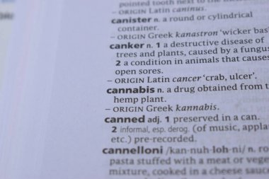 Kenevirin İngilizce Tanımlama Sözlüğü Yazdırılmış Sayfa Kelimesinin Kapanışı