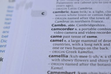 İngilizce Sözlük Sayfası Yazdırma Sözcüğünün Anlamı - Geldi