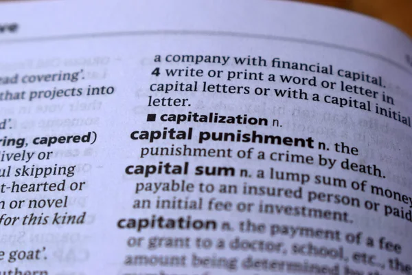 İngilizce Tanımlama Sözlüğü Kapalı Sayfa Sözlüğü İdam Cezası