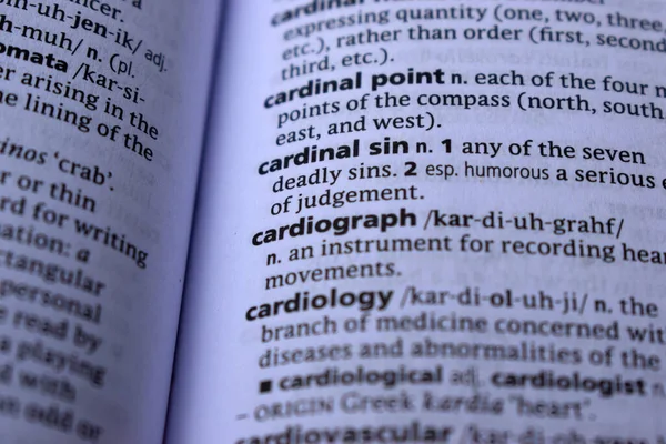 İngilizce Sözlük Sayfası Başlıca Günahın Anlamı Sözcüğünü Kapat