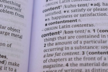 İngilizce Sözlüğün Tanımı Kelimeyi Kapat - içerik