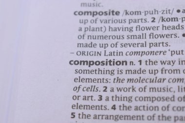 İngilizce Sözlük Sayfası ve Sözcük Açıklaması Ayrıntıları -