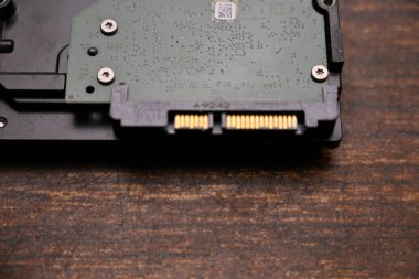 Bilgisayar Sabit Sürücüsü Soketi - HDD Soketi Kapat ve Resmi Detaylandır