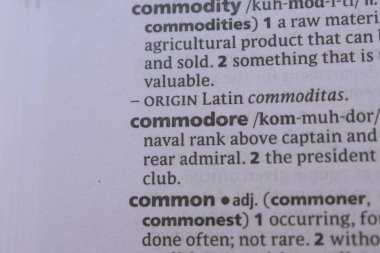 İngilizce Açıklama Sözlüğü 'nün Kapanışı - Commodore