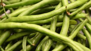 Döndürme Grubu Taze Kuşkonmaz Kökleri - Binnies Ki Dost - Taze Yeşil Fasulye Kapsülleri Kapatın