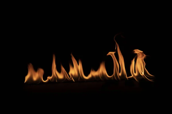 Abstract Blaze Fire Flame Texture Banner Backgroun — Stock Photo, Image