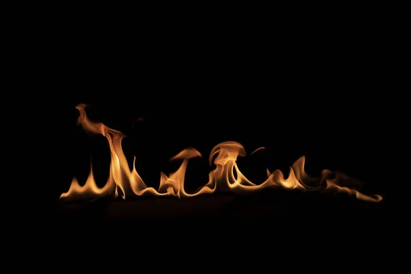 Abstract Blaze Fire Flame Texture Banner Backgroun — Stock Photo, Image