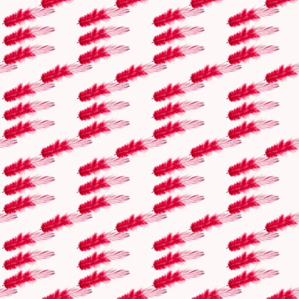 Röd Och Vit Penna Vit Bakgrund Isolerad Närbild Kopiera Utrymme — Stockfoto