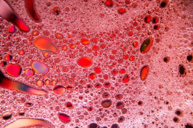 Su kabarcıkları soyut parlak arkaplan, desen, doku