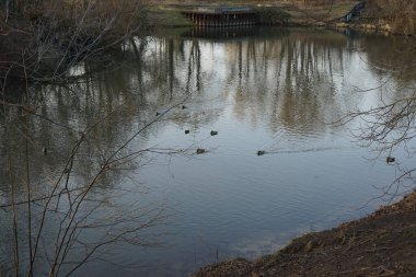 Wuhleblase 'e bir bak. Marzahn-Hellersdorf, Berlin, Almanya 