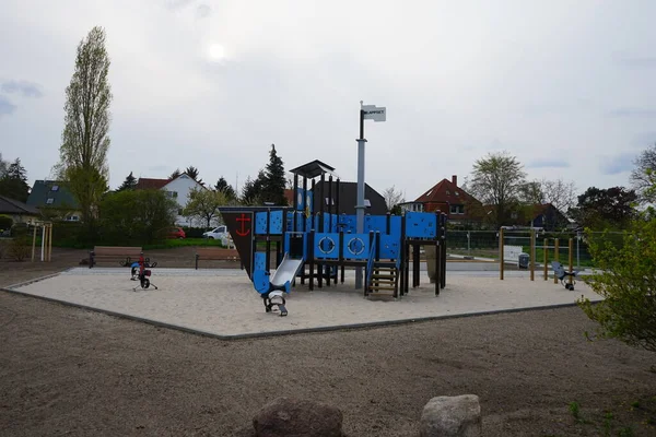 Nuevo Parque Infantil Para Los Berlineses Marzahn Hellersdorf Berlín Alemania — Foto de Stock