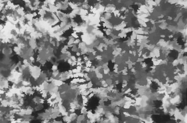 Renkli arka plan Geometrik desen Vektör çizimi Shibori Soyut batik fırça pürüzsüz ve tekrarlanan desen tasarımı Gri Siyah Beyaz