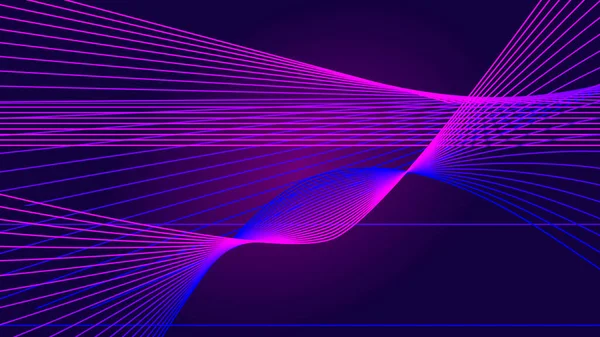 Fondo Colorido Futurista Banner Geométrico Degradado Con Rosa Azul Púrpura — Archivo Imágenes Vectoriales